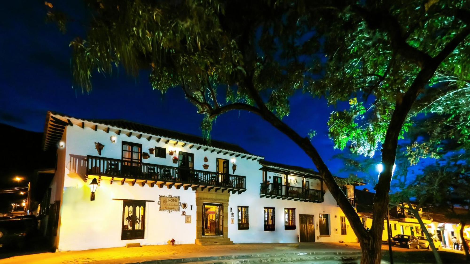 Hotel La Posada De San Antonio Виля Де Лейва Екстериор снимка
